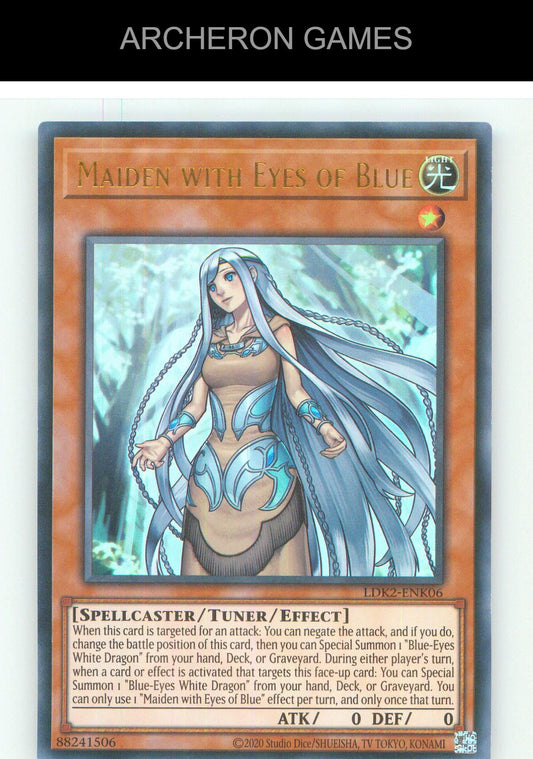 Maiden with Eyes of Blue UR YUGIOH Card Unlimited