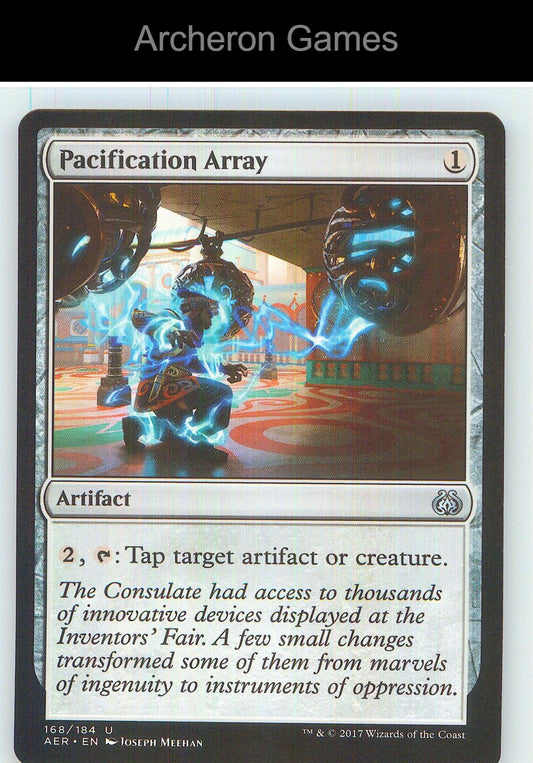 Pacification Array AER 168 UC MTG Card NM/EX+