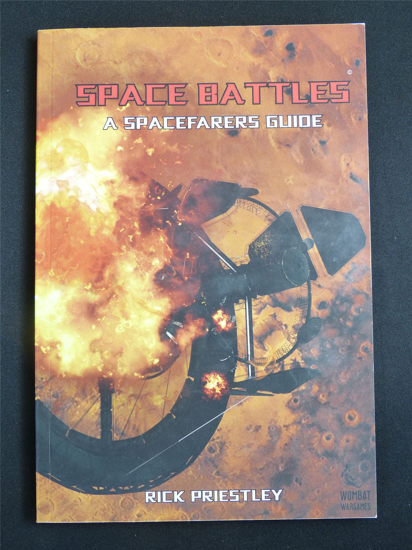 Space Battles A Spacefarers Guide Miniatures - Wombat Wargames Softback #2M5