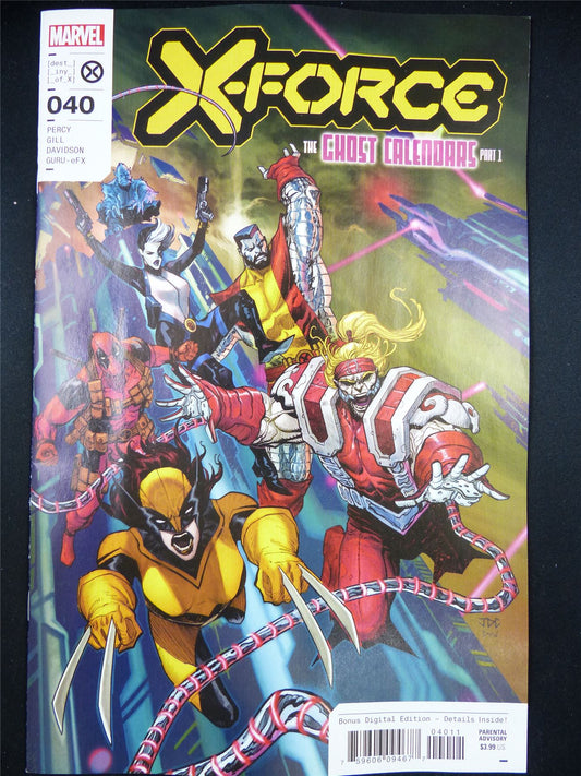 X-FORCE #40 - Jul 2023 Marvel Comic #9D