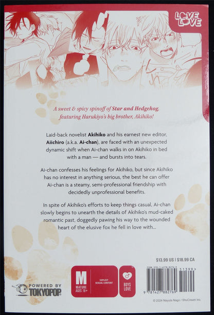 Fox and Puppy volume 1 - Tokyo Pop Manga #PC