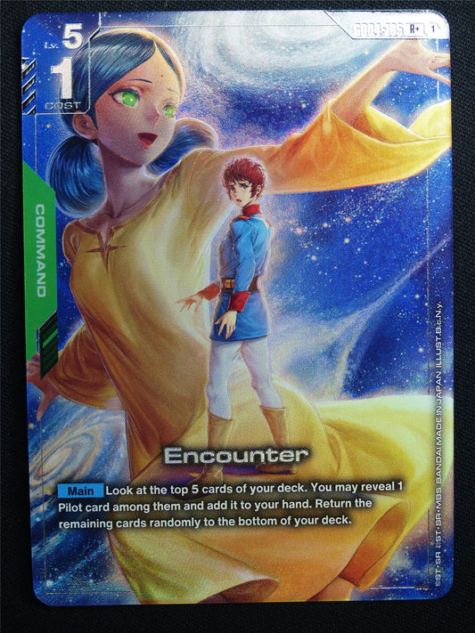 Encounter GD04-105 R+ Foil - Gundam Card #9F