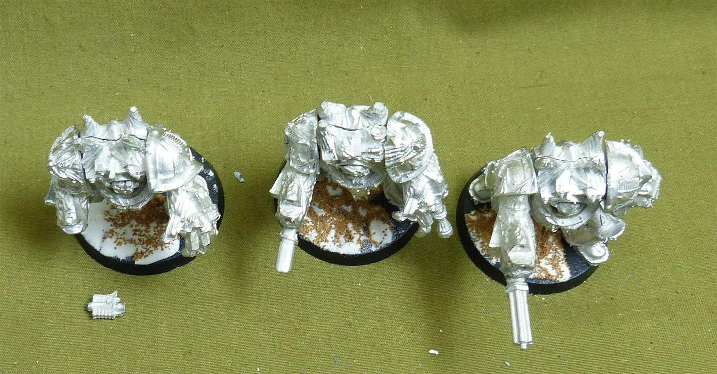 Classic Metal Obliterators set of 3 OOP - Chaos Space Marines - Warhammer 40K #2EL