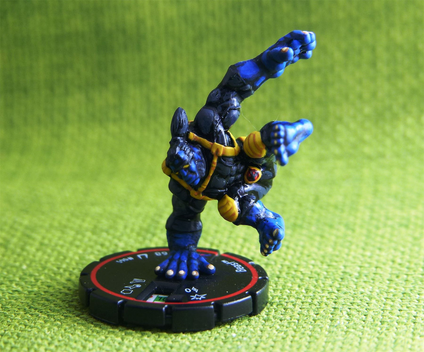 Beast #045 Hand Painted - Heroclix Wizkids games Miniatures #5AR