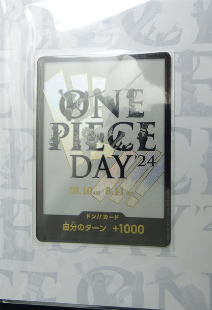 One Piece: Day '24 premium Card Collection Promo sealed Japanese - One Piece Card #27U