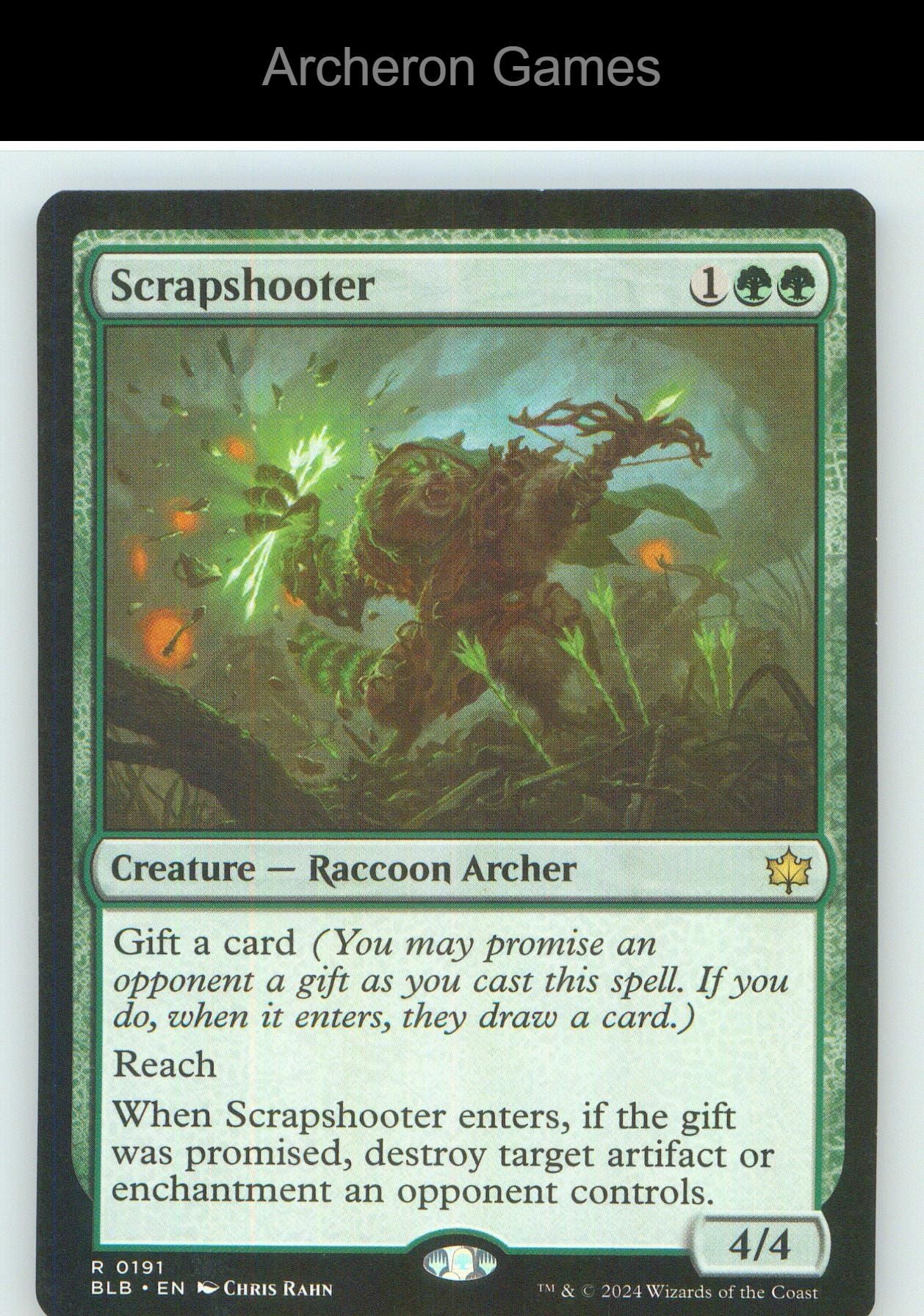 Scrapshooter BLB 191 R MTG Card NM/EX+