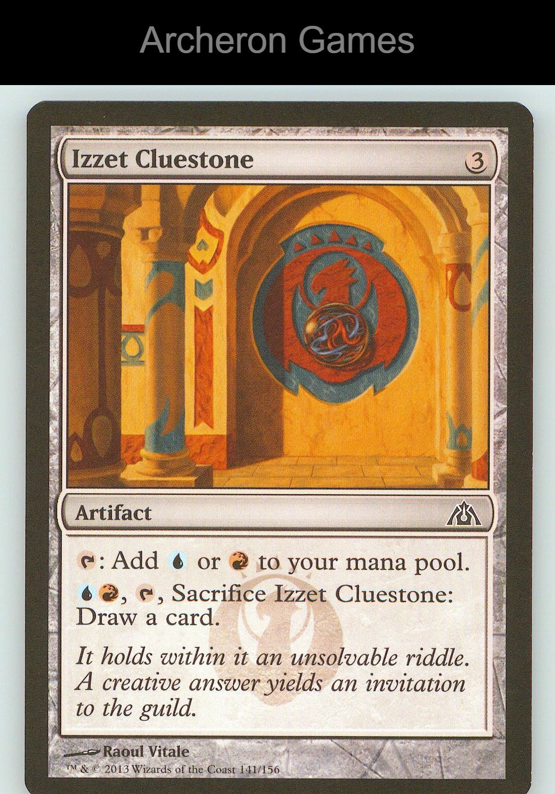 Izzet Cluestone DGM 141 C MTG Card NM/EX+