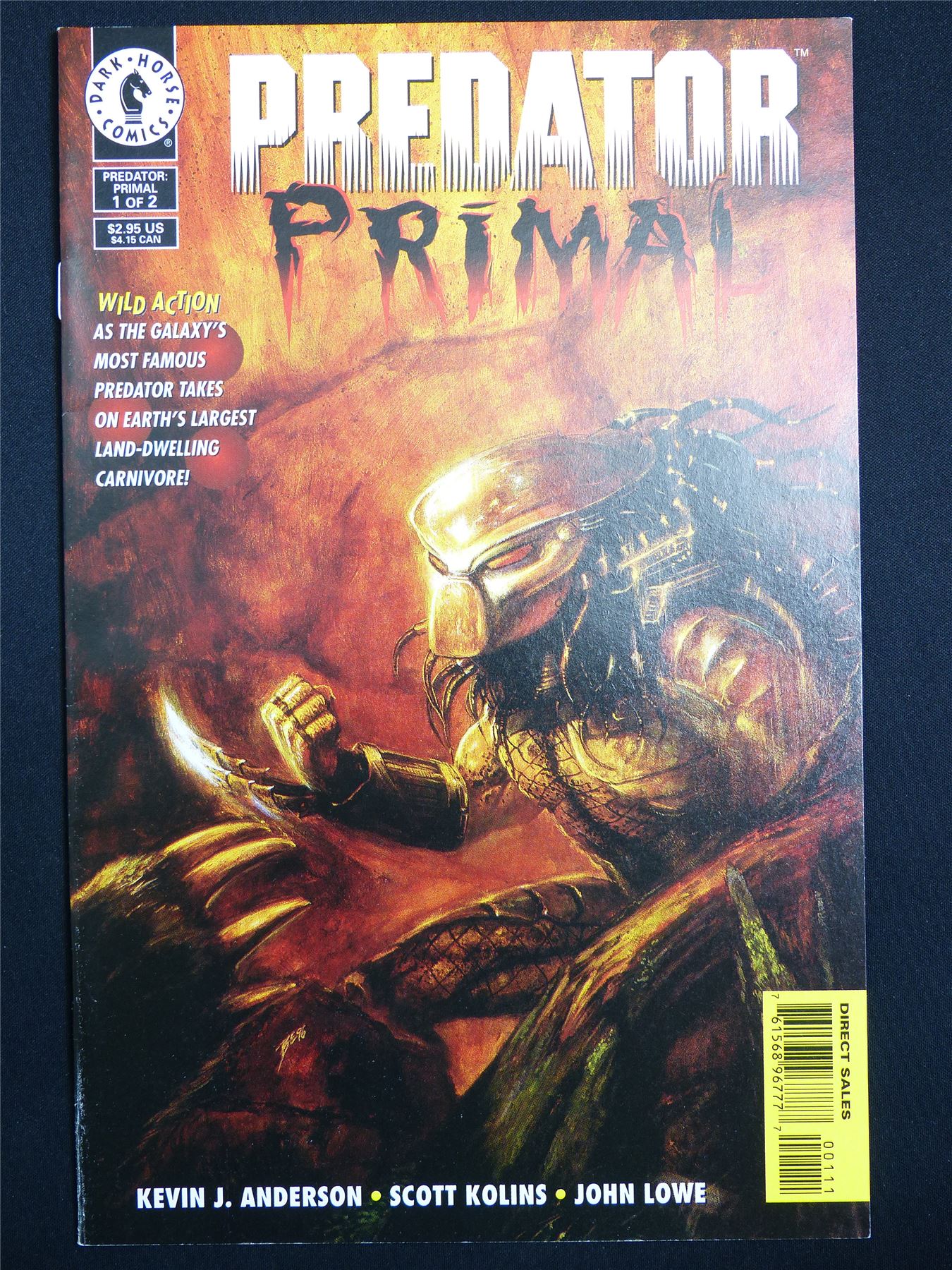 PREDATOR: Primal #1 Cvr A - Dark Horse Comic #392