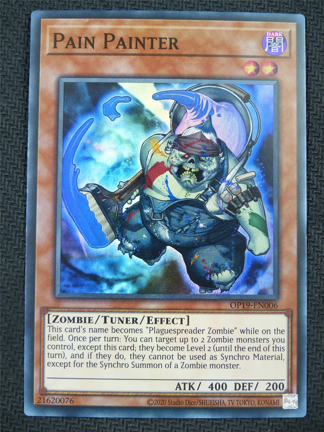 Pain Painter OP19 Super Rare - Yugioh Card #5RD