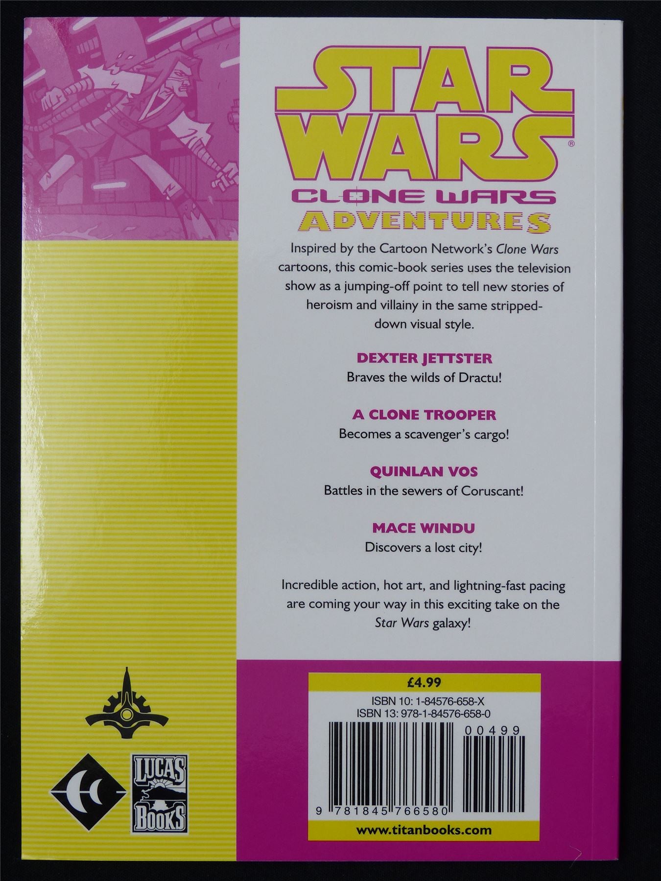 Star Wars Clone Wars Adventures: Four Tales of Raucous Rescues and Malicious Monsters! - Titan Graphic Softback #2RN