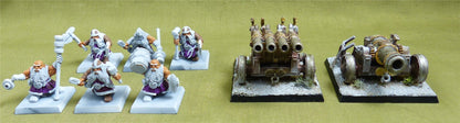 Dwarf Cannon & Organ Gun - Dwarves - Warhammer Old World #6NE