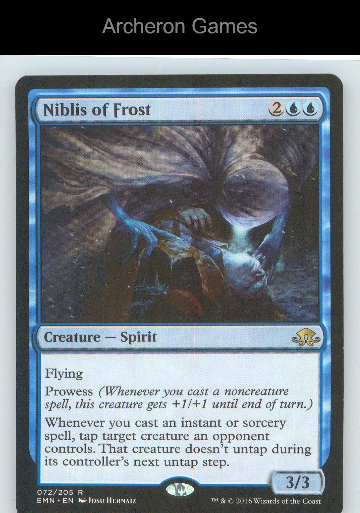 Niblis of Frost EMN 72 R MTG Card NM/EX+