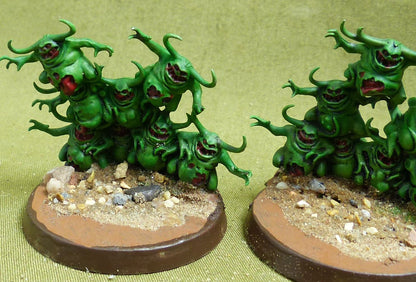 Nurglings painted - Maggotkin of Nurgle - Warhammer AoS #KH