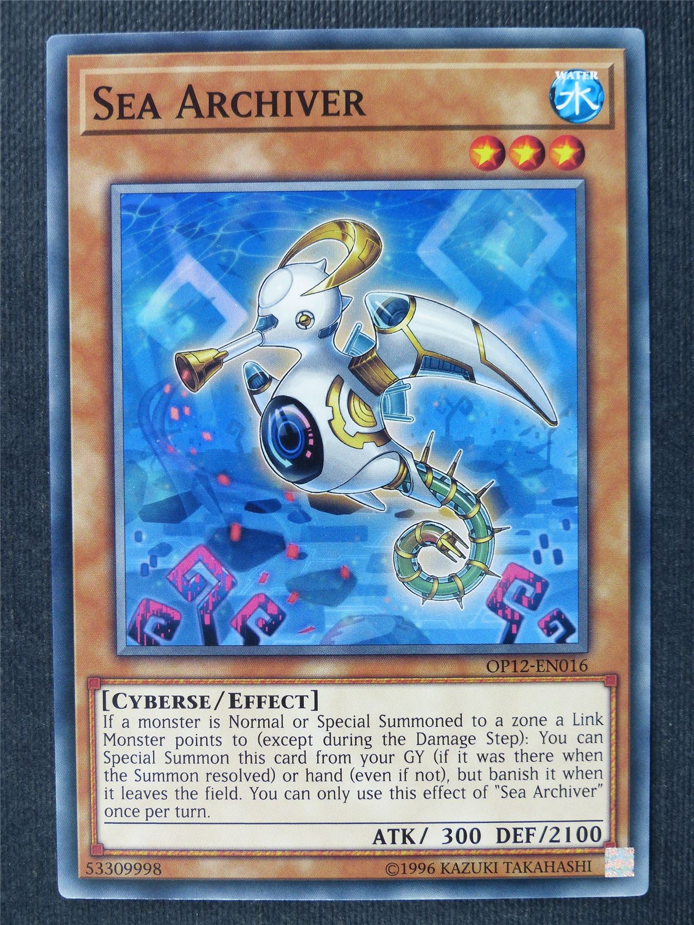 Sea Archiver OP12 - Yugioh Cards #25V