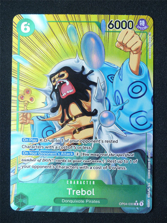 Trebol OP04-030 R Foil Alt Art - One Piece Card #928