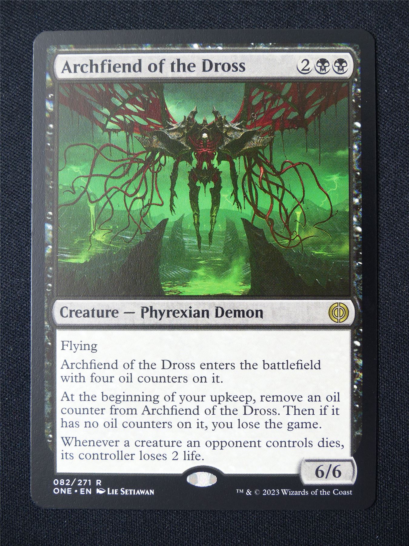 Archfiend of the Dross - ONE - Mtg Card #4ON