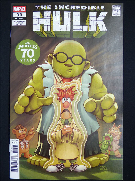 The Incredible HULK #30 Muppet Variant - Dec 2025 Marvel Comic #55Z