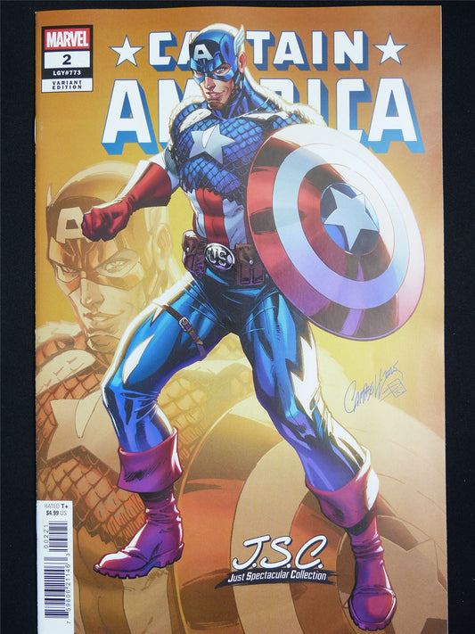 CAPTAIN America #2 Variant - Oct 2025 Marvel Comic #2O3