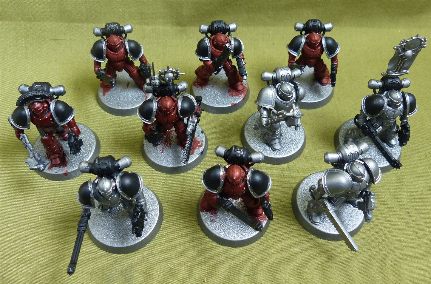 MKII Tactical Squad set of 10 - Adepta Astartes - Warhammer Horus Heresy #2R8