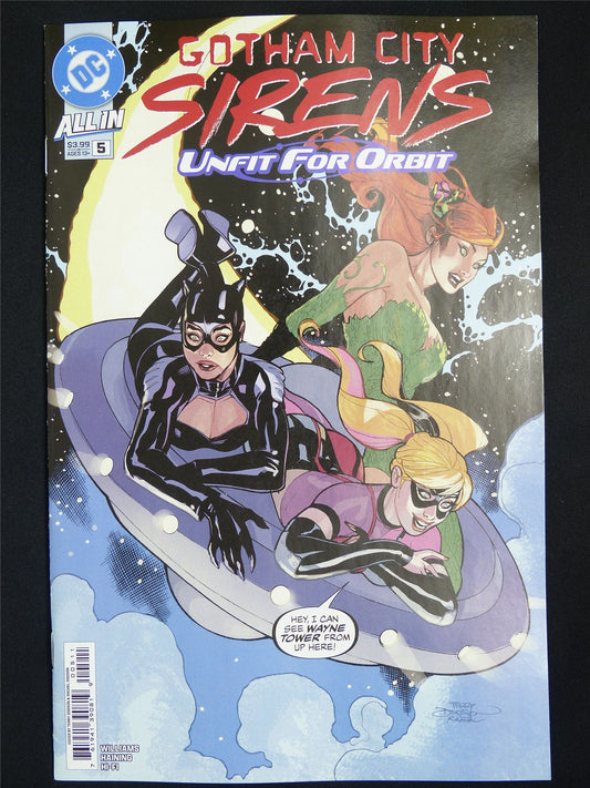 GOTHAM City Sirens: Unfit For Orbit #5 - Sep 2025 DC Comic #2K5