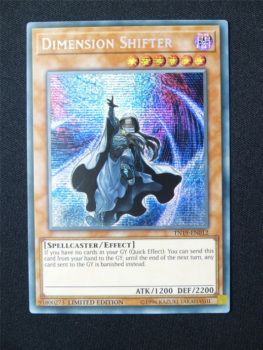 Dimension Shifter TN19 Secret Rare - 1st ed Yugioh Card #5SJ