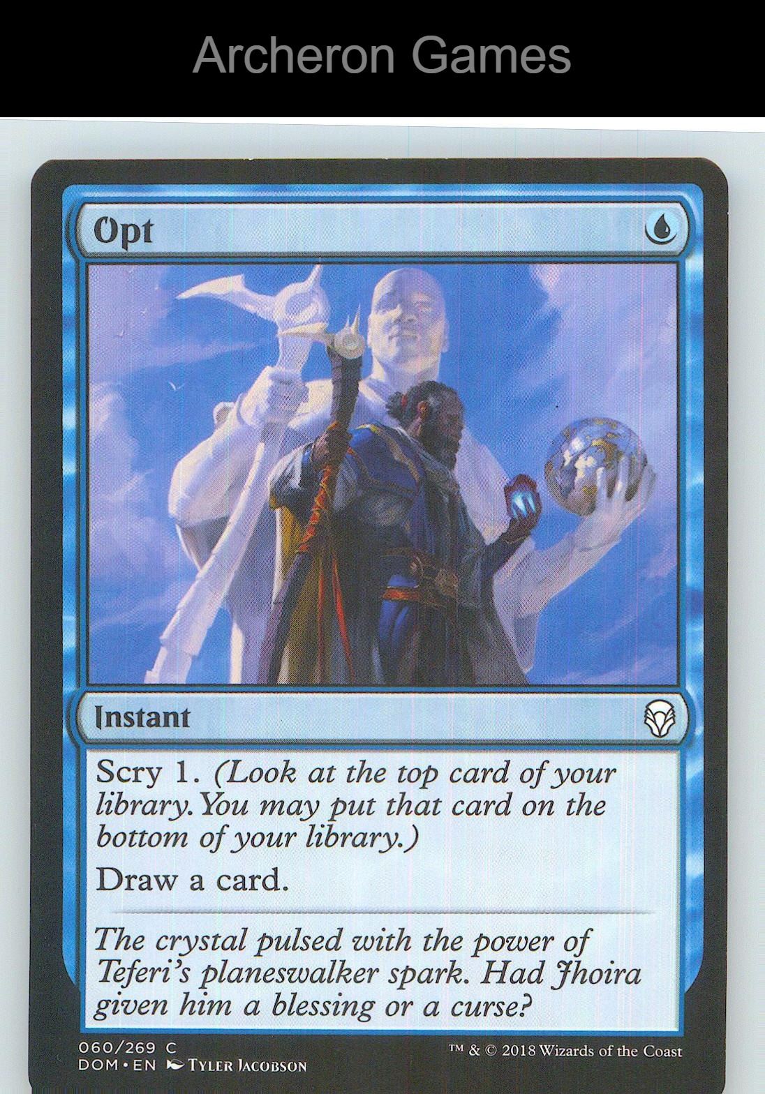 Opt DOM 60 C MTG Card NM/EX+