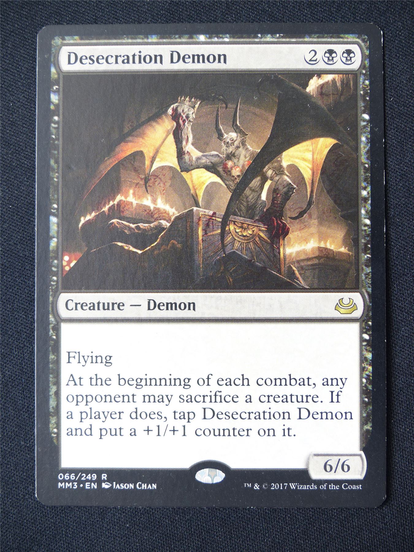 Desecration Demon - MM3 - Mtg Card #9D0