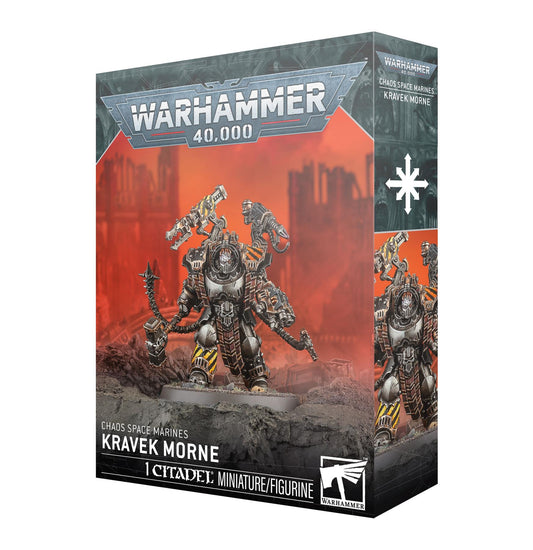 Kravek Morne - Chao Space Marines - Warhammer 40K - Available from 18/04/2026