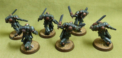 Assault Intercessor Squad set of 6 painted - Space Marines - Warhammer 40K #2NX
