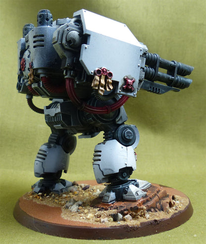 Primaris Redemptor Dreadnought painted - White Scars - Warhammer 40K #4PH