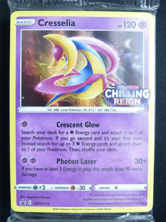 Cresselia SWSH114 Chilling Reign Build and Battle Deck sealed - Pokemon Card #57