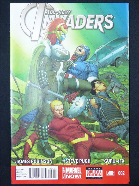 All-New Invaders #2 - B&B Marvel Comic #TM