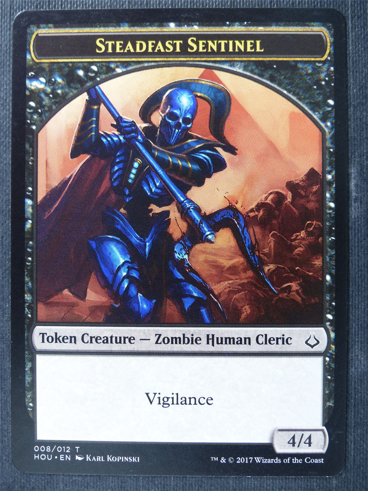 Steadfast Sentinel Token - Mtg Card #3VT