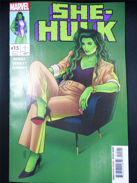 SHE-HULK #15 - Sep 2023 Marvel Comic #2S6