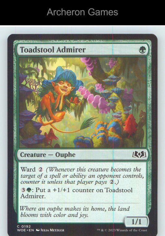 Toadstool Admirer WOE 192 C MTG Card NM/EX+