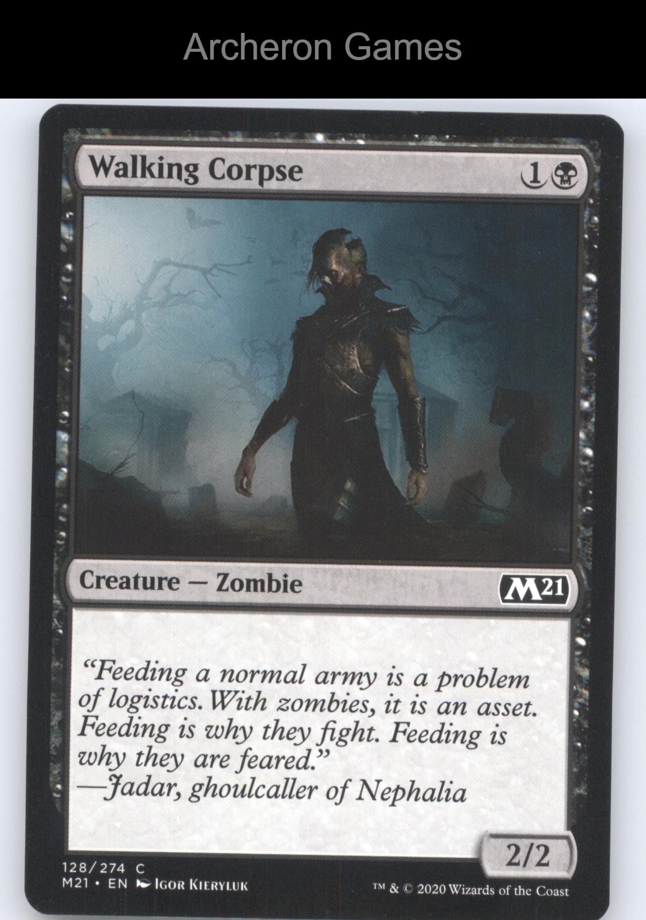 Walking Corpse 10 C MTG Card Welcome Deck 2016