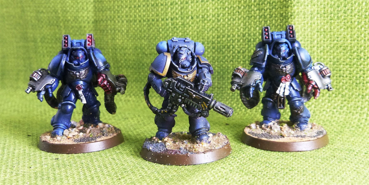Aggressor Squad - Painted - Space Marines - Warhammer AoS 40k #HC