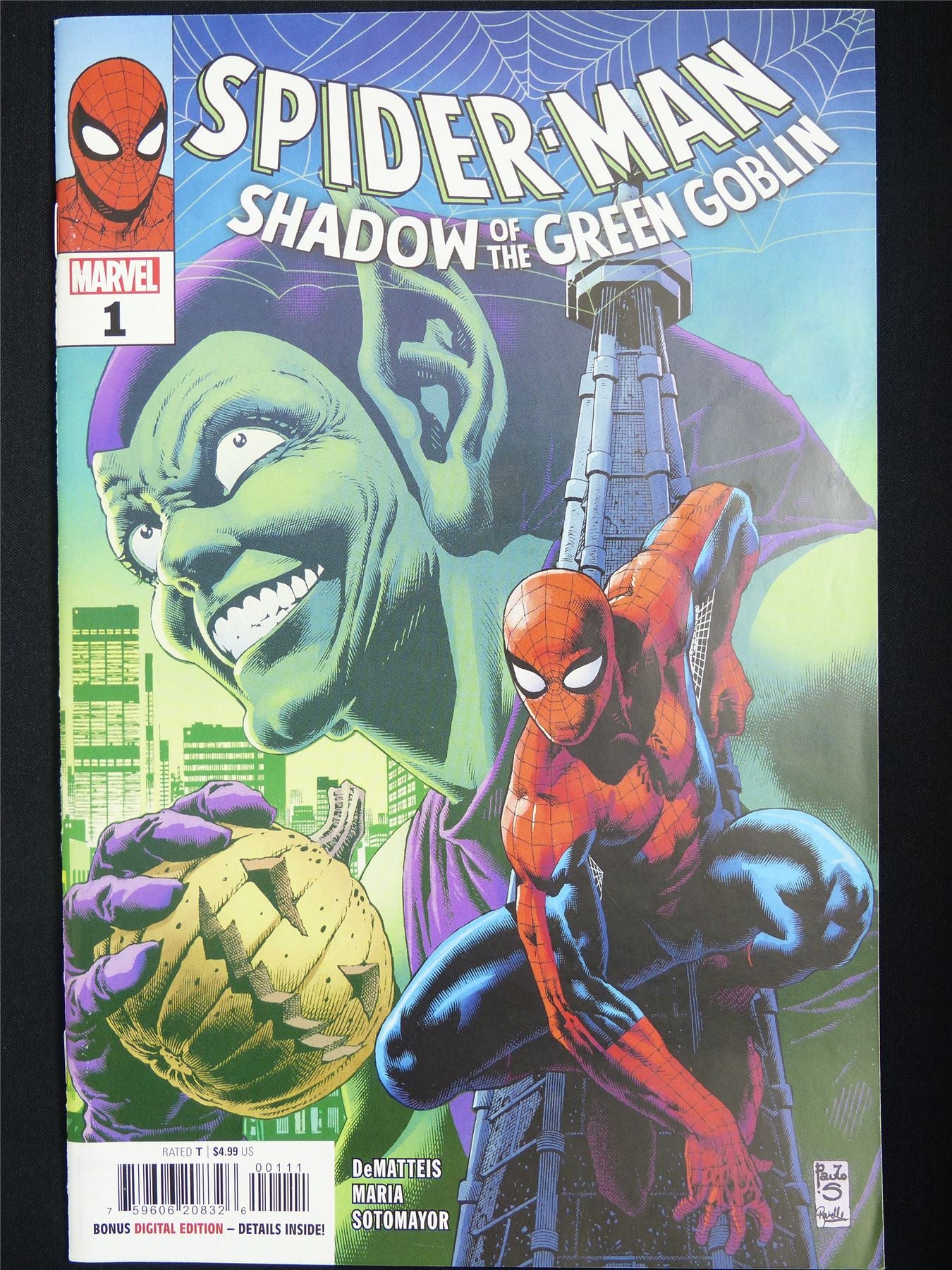 SPIDER-MAN: Shadow of the Green Goblin #1 - Marvel Comic #3B9