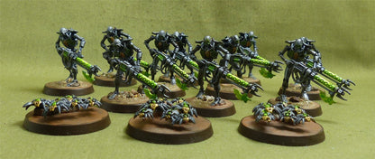 Necron Warriors painted - Necrons - Warhammer 40K #2DN