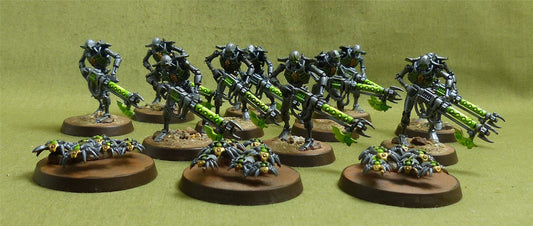 Necron Warriors painted - Necrons - Warhammer 40K #2DN