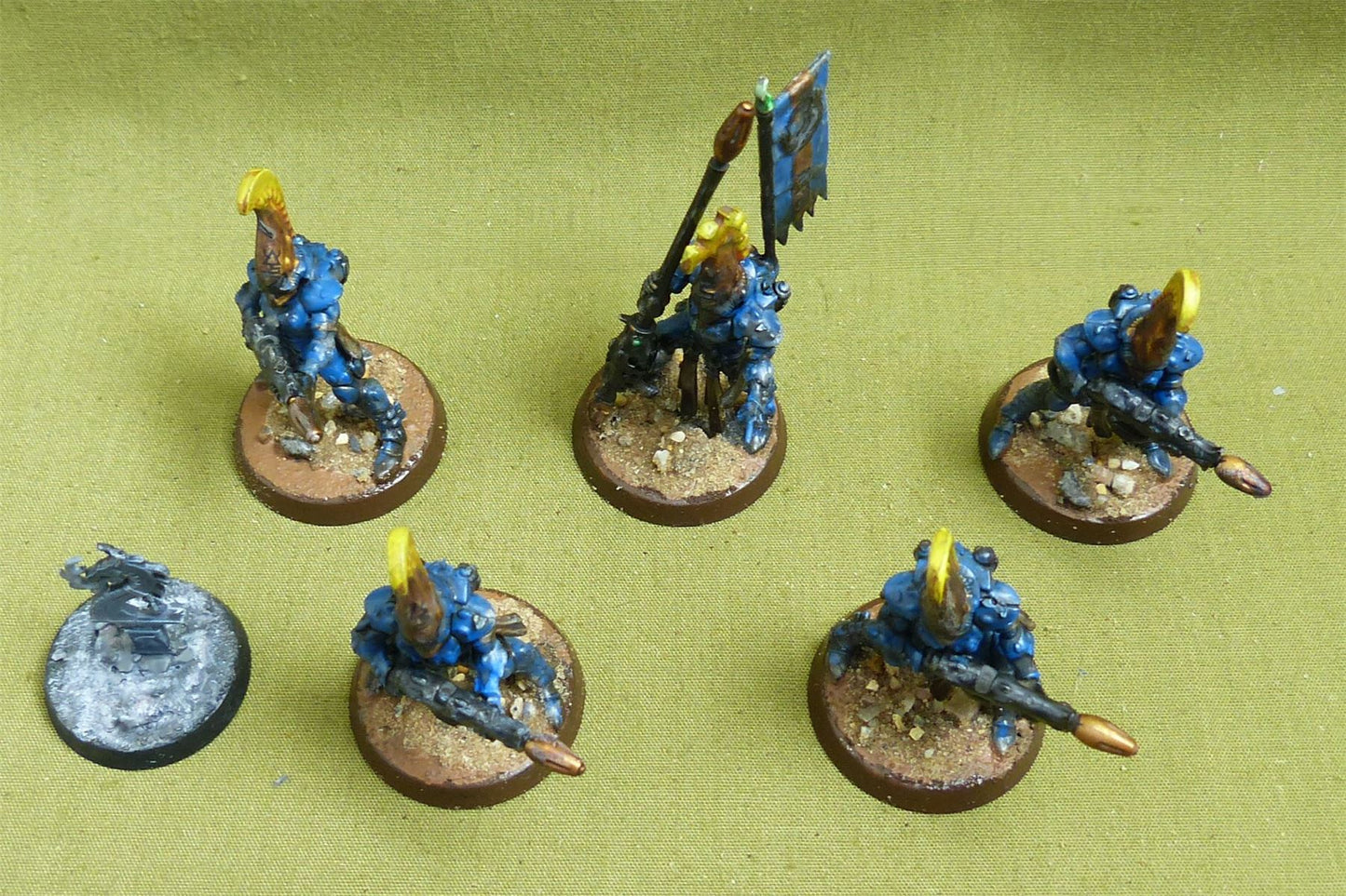 Fire Dragons painted - Aeldari - Warhammer 40K #19L