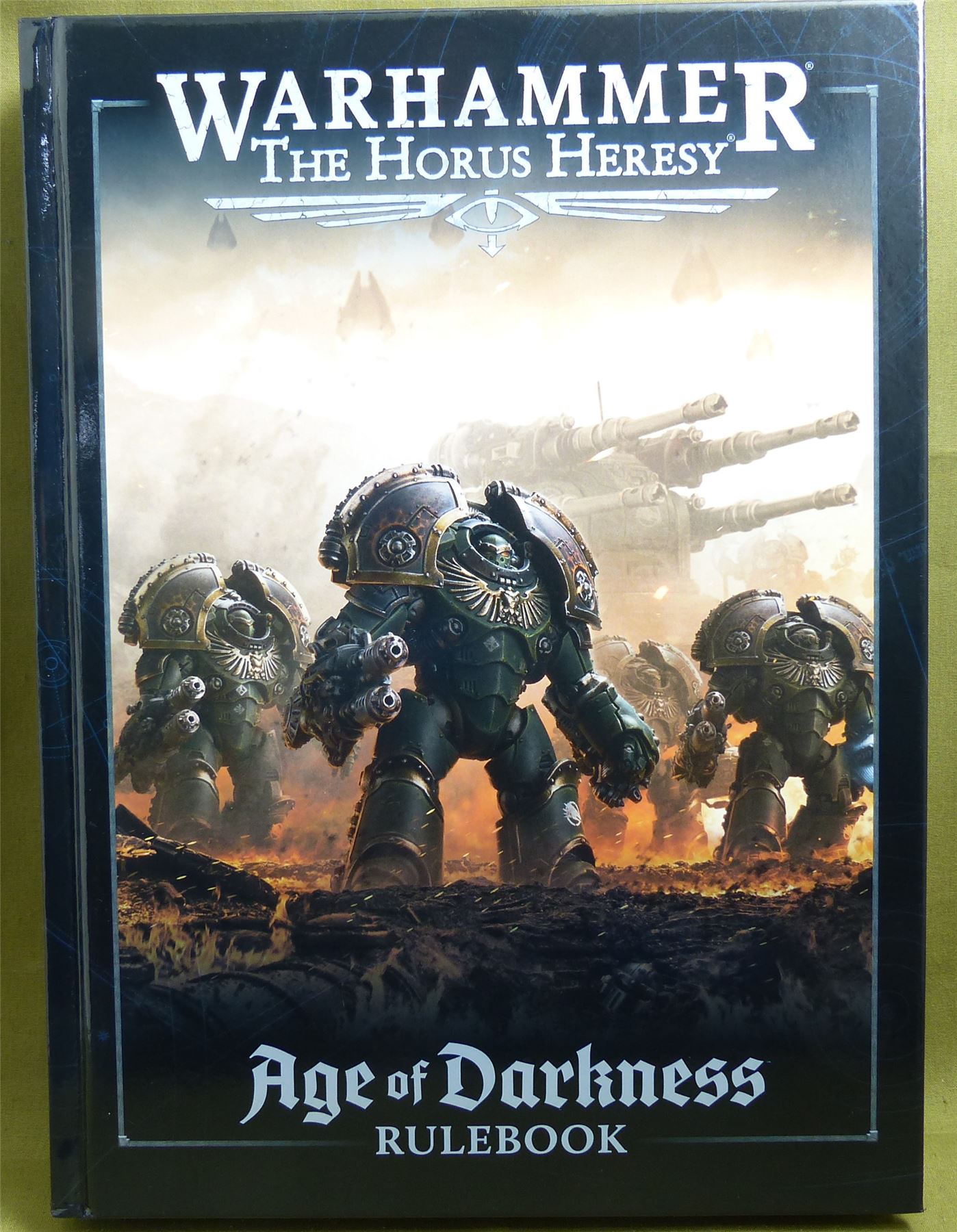 Age of Darkness Rulebook 3rd edition hardback - Warhammer Horus Heresy #1A3