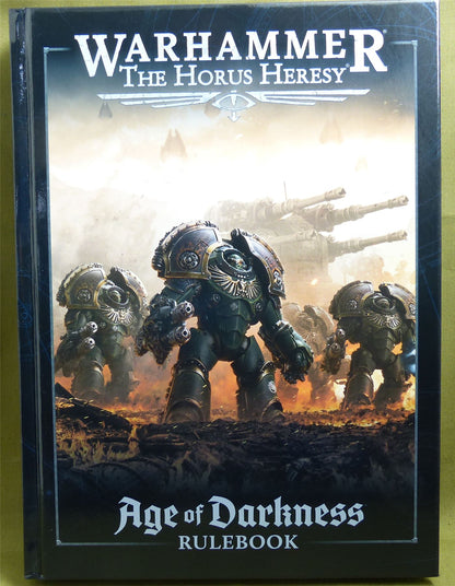 Age of Darkness Rulebook 3rd edition hardback - Warhammer Horus Heresy #1A3