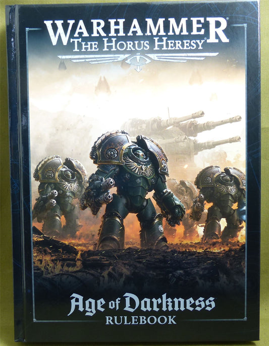 Age of Darkness Rulebook 3rd edition hardback - Warhammer Horus Heresy #1A3