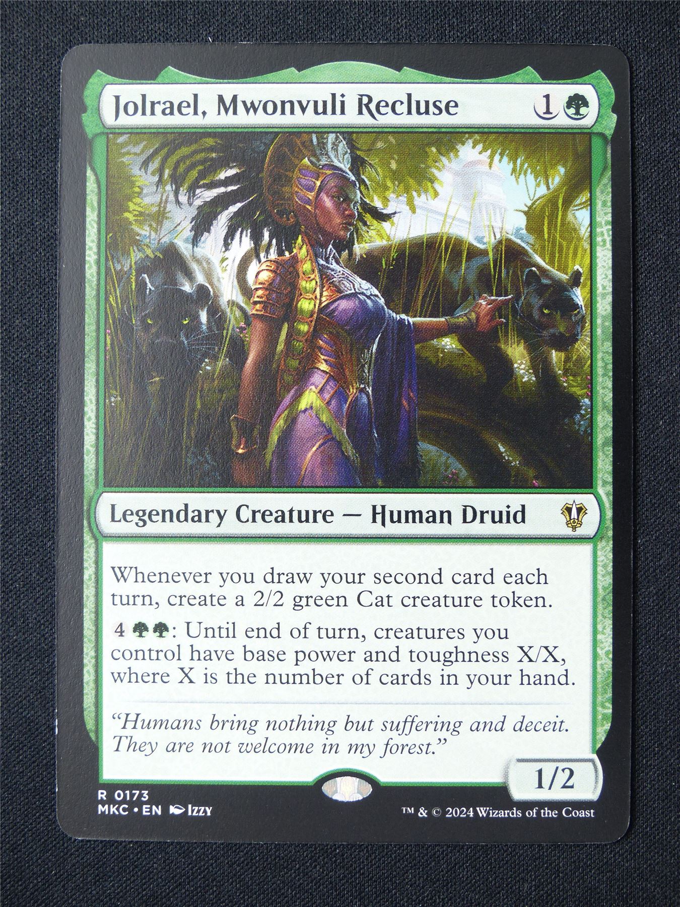 Jolrael Mwonvuli Recluse - MKC - Mtg Card #3GD