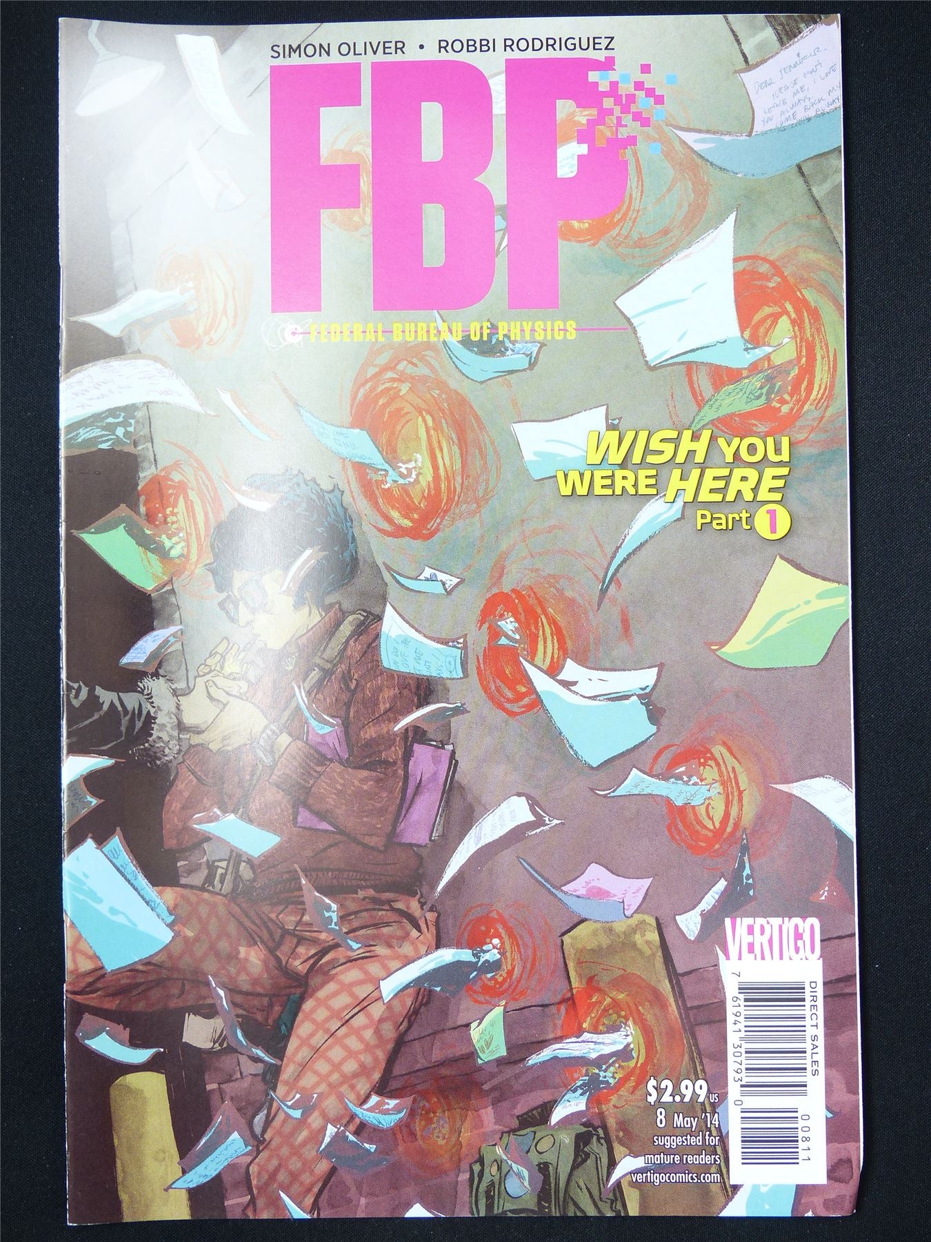 FEDERAL Bureau of Physics #8 - Vertigo Comic #18H