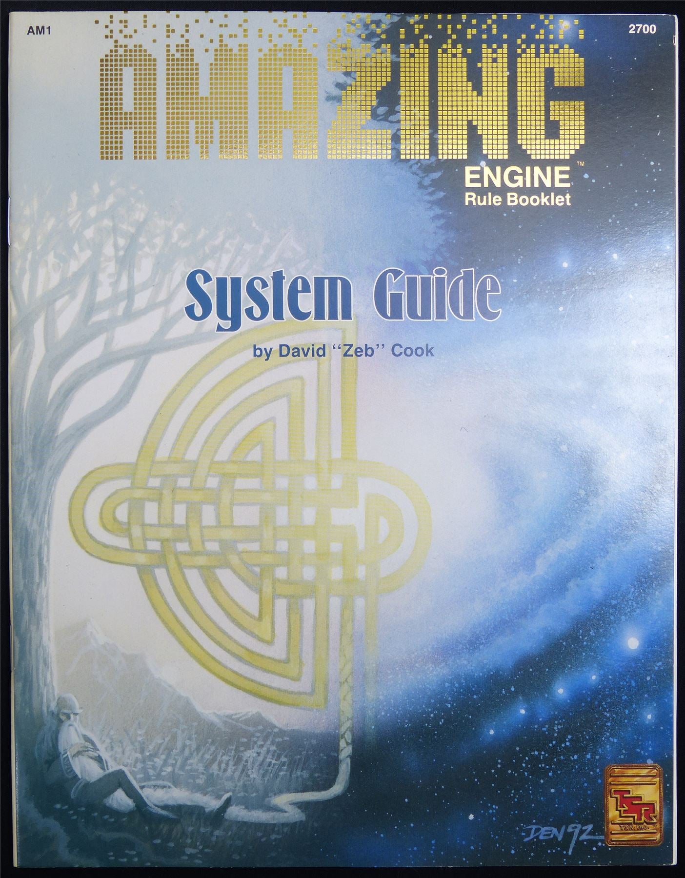Amazing Engine Rule Booklet: System Guide - AM1 2700 TSR Roleplay Softback #KA