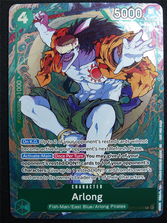 Arlong OP15-023 Foil - One Piece Card #4WJ