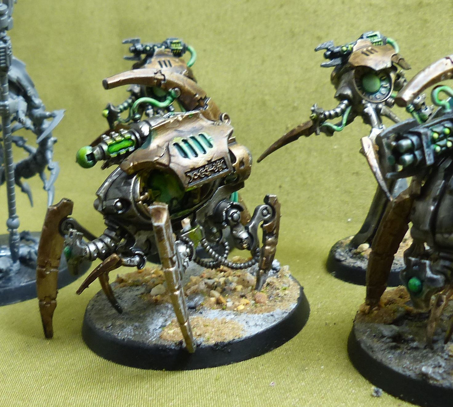 Canoptek Circle part painted - Necrons Kill Team - Warhammer 40K #1Q3