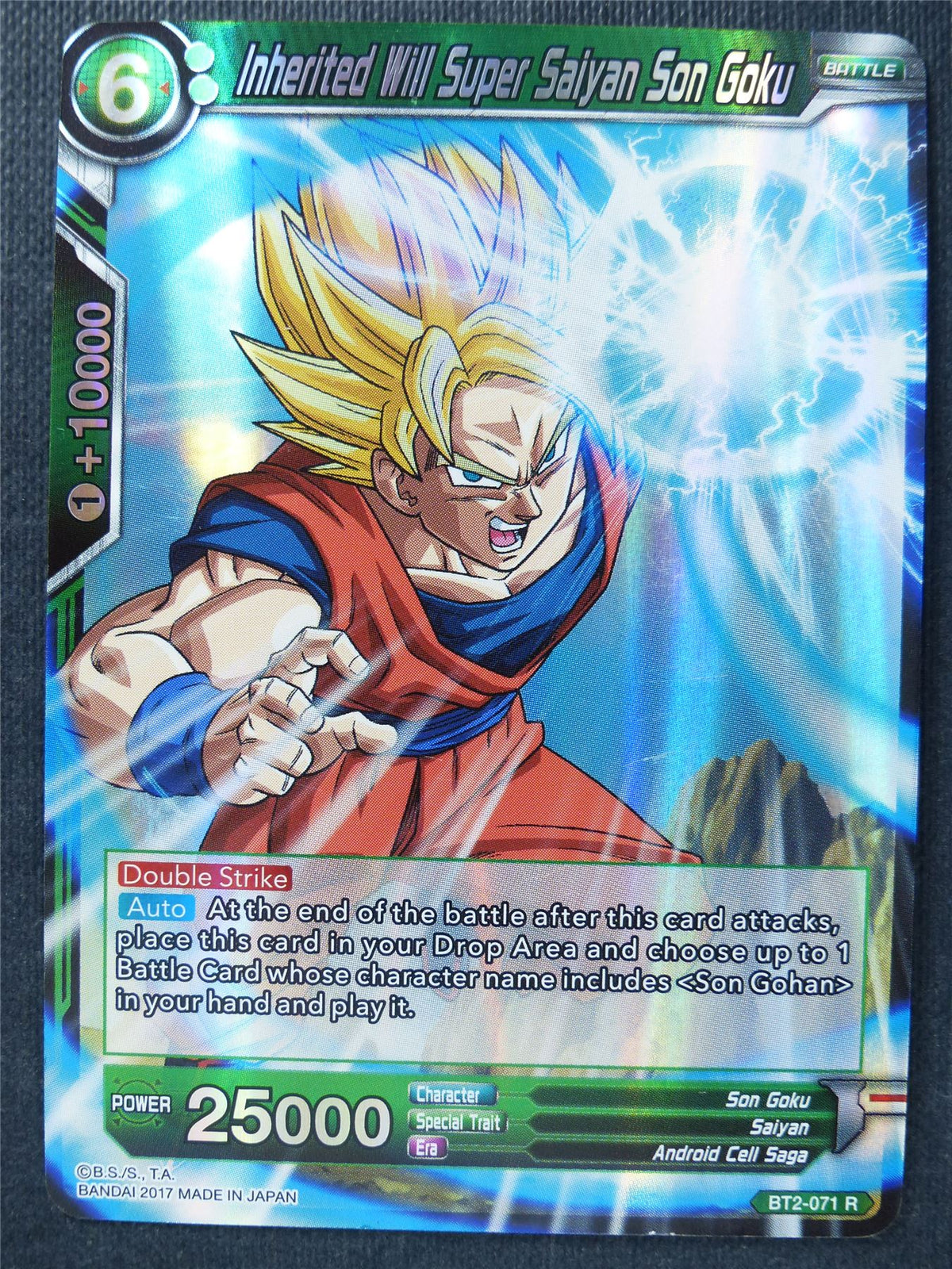 Inherited Will Super Saiyan Son Goku R Foil - Mtg Magic Cards #CE